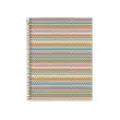 Notebook Lifestyle Rigide A4 Quadri. 5x5mm 120feuil. 4coul. Zigzag photo du produit