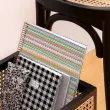 Notebook Lifestyle Rigide A4 Quadri. 5x5mm 120feuil. 4coul. Zigzag photo du produit