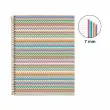 Notebook Lifestyle Rigide A4 Ligné 7mm 120feuil. 4coul. Zigzag photo du produit