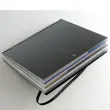 Notebook The Original Souple A4 Quadrillé 5 x 5 mm 120 feuilles 2 couleurs Noir - Miquel Rius photo du produit