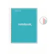 Notebook Emotions Souple A5 Ligné 7 mm 120 feuilles 5 couleurs Ciel - Miquel Rius photo du produit