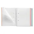 Notebook Emotions Souple A5 Ligné 7 mm 120 feuilles 5 couleurs Ciel - Miquel Rius photo du produit