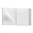 Notebook Emotions Souple A5 Quadrill&eacute; 5 x 5 mm 120 feuilles 5 couleurs Rose - Miquel Rius photo du produit