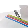 Notebook The Original Carton A4 Quadrillé 5 x 5 mm 160 feuilles 4 couleurs Grafit - Miquel Rius photo du produit