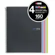 Notebook The Original Carton A4 Quadrillé 5 x 5 mm 160 feuilles 4 couleurs Grafit - Miquel Rius photo du produit