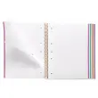 Notebook Lifestyle Rigide A4 Quadri. 5x5mm 120feuil. 4coul. Serendip. photo du produit
