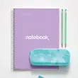 Notebook Emotions Rigide A4 Pointillé 80 feuilles Lavande - Miquel Rius photo du produit