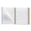 Notebook The Original Carton A5 Quadri. 5x5mm 160feuil. 4coul. Grafit photo du produit