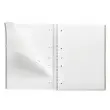 Notebook Emotions Rigide A4 Ligné 7mm 80feuil. Gris photo du produit