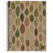 Notebook Eco Design Recyclé A5 Lisse 120 feuilles 4 couleurs Feuilles - Miquel Rius photo du produit