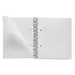 Notebook Eco Design Recyclé A5 Lisse 120 feuilles 4 couleurs Feuilles - Miquel Rius photo du produit