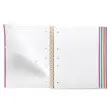 Notebook Lifestyle Rigide A4 Lign&eacute; 7mm 120feuil. 4coul. Serendipity photo du produit