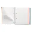 Notebook Emotions Souple A4 Ligné 7mm 120feuil. 5coul. Lavande photo du produit