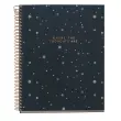 Notebook Lifestyle Rigide A5 Lign&eacute; 7mm 120feuil. 4coul. Thoughts photo du produit