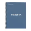 Notebook Emotions Rigide A4 Lign&eacute; 7mm 80feuil. Marine photo du produit
