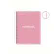 Notebook Emotions Souple A4 Quadri. 5x5mm 80feuil. Rose photo du produit