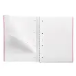 Notebook Emotions Souple A4 Quadri. 5x5mm 80feuil. Rose photo du produit