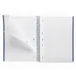 Notebook Emotions Souple A4 Quadrillé 5 x 5 mm 80 feuilles Marine - Miquel Rius photo du produit