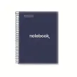 Notebook Emotions Souple A4 Quadrillé 5 x 5 mm 80 feuilles Marine - Miquel Rius photo du produit