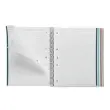 Notebook Eco Design Recyclé A4 Ligné 7 mm 120 feuilles 4 couleurs Kraft - Miquel Rius photo du produit