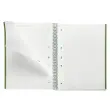 Notebook Emotions Rigide A4 Quadri. 5x5mm 80feuil. Vert photo du produit