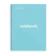 Notebook Emotions Rigide A4 Quadri. 5x5mm 120feuil. 5coul. Ciel photo du produit