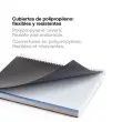 Notebook The Original Souple A4 Quadrillé 5 x 5 mm 200 feuilles 8 couleurs Bleu - Miquel Rius photo du produit