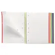Notebook Emotions Souple A4 Lign&eacute; 7mm 120feuil. 5coul. Marine photo du produit