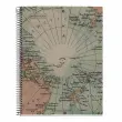 Notebook Eco Design Recycl&eacute; A5 Quadrill&eacute; 5 x 5 mm 80 feuilles Maps - Miquel Rius photo du produit