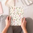 Notebook Lifestyle Rigide A5 Ligné 7mm 120feuil. 4coul. Crème photo du produit