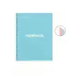 Notebook Emotions Rigide A4 Ligné 7mm 120feuil. 5coul. Ciel photo du produit