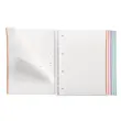Cahier spirales rigide - A4 - 5 x 5 - 120 pages - Rose - Miquel Rius photo du produit