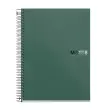 Notebook The Original Souple A5 Quadri. 5x5mm 200feuil. 8coul. Kaki photo du produit