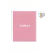 Notebook Emotions Souple A4 Quadri. 5x5mm 160feuil. 8coul. Rose photo du produit