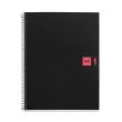 Notebook The Original Souple A4 Quadri. 5x5mm 80feuil. Rouge photo du produit
