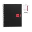 Notebook The Original Souple A5 Quadrillé 5 x 5 mm 80 feuilles Gris - Miquel Rius photo du produit
