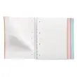 Notebook Emotions Rigide A4 Ligné 7 mm 120 feuilles 5 couleurs Menthe - Miquel Rius photo du produit