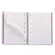Notebook Be Eco Recycl&eacute; A4 Quadri. 5x5mm 80feuil. Am&eacute;thyste photo du produit