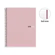 Notebook The Original Rigide A4 Quadrillé 5 x 5 mm 80 feuilles Sable - Miquel Rius photo du produit