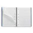 Notebook Be Eco Recycl&eacute; A4 Quadri. 5x5mm 80feuil. Saphir photo du produit