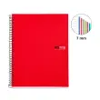Notebook The Original Souple A4 Ligné 7mm 150feuil. 6coul. Rouge photo du produit
