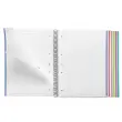Notebook The Original Souple A4 Ligné 7mm 150feuil. 6coul. Rouge photo du produit