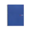 Notebook The Original Souple A5 Quadri. 5x5mm 150feuil. 6coul. Bleu photo du produit