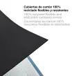 Notebook Be Eco Recyclé A5 Quadrillé 5 x 5 mm 80 feuilles Anthracite - Miquel Rius photo du produit