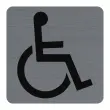 Plaque adh&eacute;sive &laquo; Handicap&eacute;s &raquo; - Exacompta photo du produit