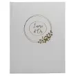 Livre d'or Ringflower - 27 x 22 cm - 100 pages - Blanc - Exacompta photo du produit