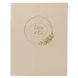 Livre d'or Ringflower - 27 x 22 cm - 100 pages - Latte - Exacompta photo du produit