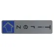 Plaque adhesive Tirez FR photo du produit