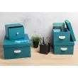 Lot de 3 boites gigogne OfficeByMe bleu photo du produit