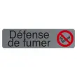 Plaque adhesive Defenser de fumer FR photo du produit